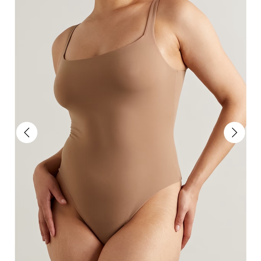 Skims Fits Everybody Square-neck bodysuit Sienna